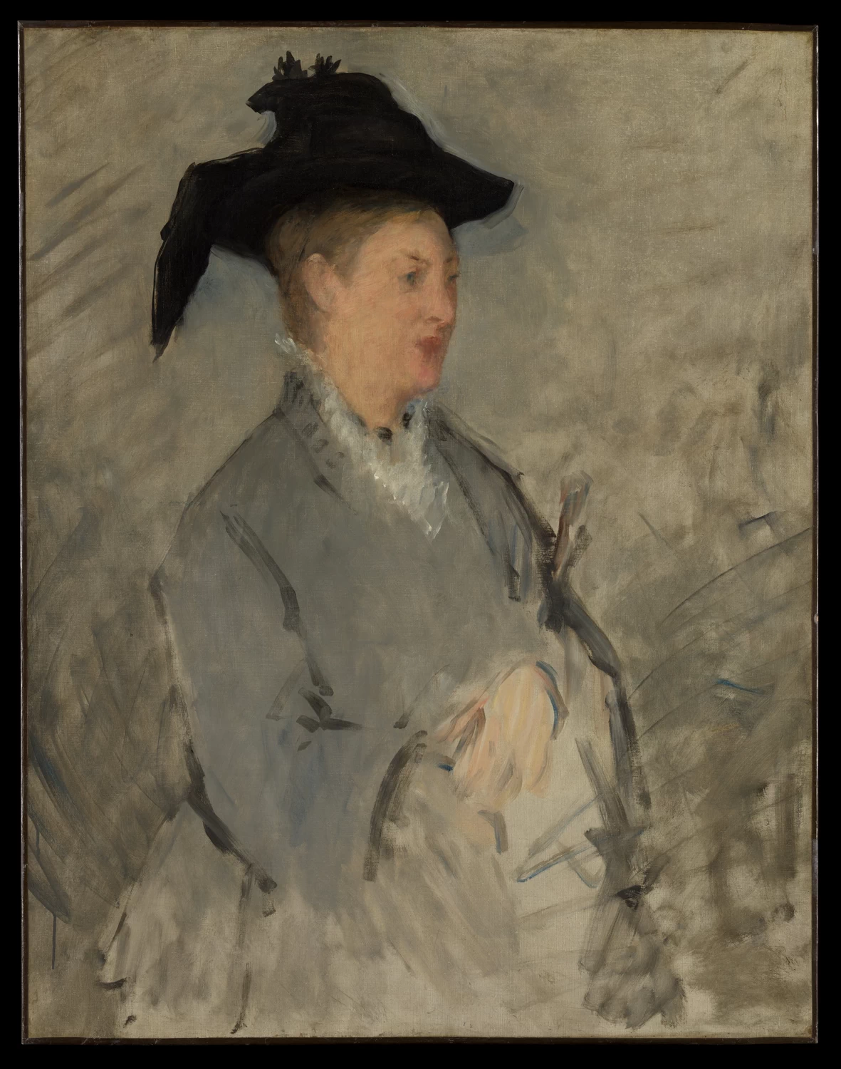  315-Édouard Manet, Ritratto di Suzanne Leenhoff, moglie dell'artista, 1879-Metropolitan Museum of Art, New York 